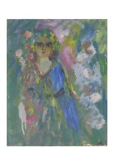 QUADRO AD OLIO RITRATTO