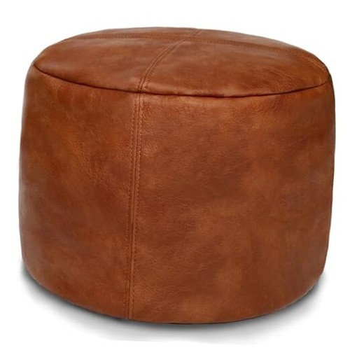 Unstuffed faux leather - faux,