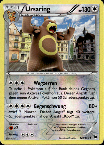 Pokemon tcg ursaring - tcg,