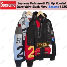 Felpa Supreme Patchwork con