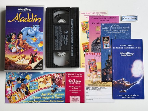 Aladdin cassette vhs fr - vhs,