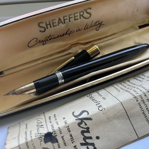 Sheaffer valiant snorkel 14k - valiant,