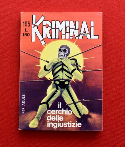 Kriminal 195 prima edizione - kriminal,