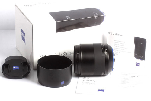 Zeiss milvus planar t - planar, 1,4/85