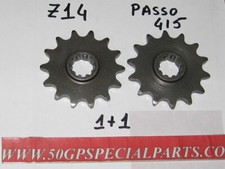 MINARELLI k6 MR6 FANTIC 50 80 PIGNONE Z 14 PASSO 415 N.2PZ