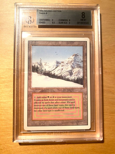 Mtg taiga revisionata beckett - mtg,