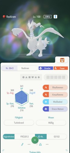 Pokémon reshiram evento - reshiram, "evento"