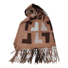 Sciarpa Donna Ragazza Coveri Stola Coprispalle Con frange 180x70 Poliestere