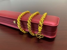 Collana catena oro giallo - , 24