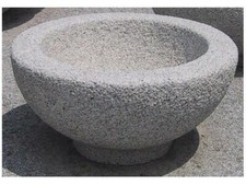 Fioriera vaso rotondo per