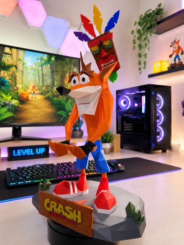 Crash bandicoot ps1 supporto - bandicoot,