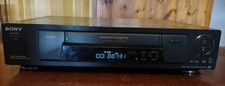 SONY VIDEOREGISTRATORE VHS 6 TESTINE STEREO CON TELECOMANDO