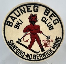 Toppa cucita in feltro Bauneg