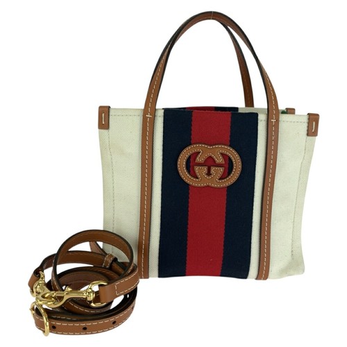 Gucci interlocking canvas - gucci,