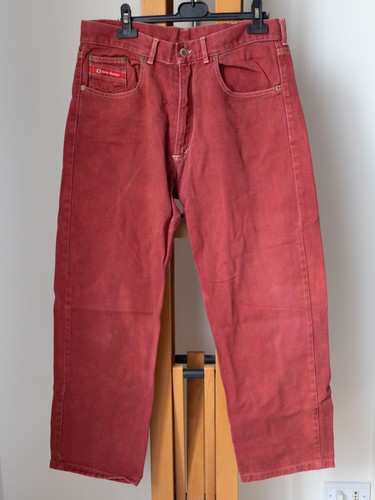 Jeans lunghi pantaloni rossi - lunghi,