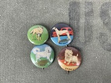 Lotto 4 bottoni spilla