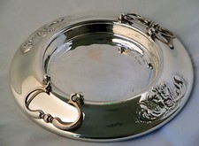GERARDO SACCO PIATTO IN ARGENTO 800 SILVER TRAY