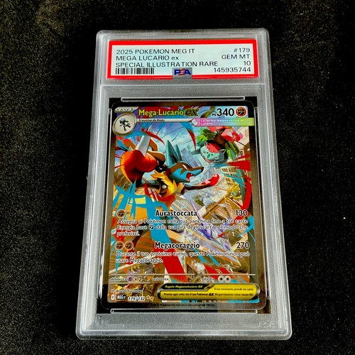 Pokémon mega lucario psa - mega, ex