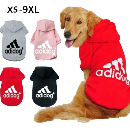 Adidog pet felpa con cappuccio - felpa,