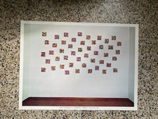 Boetti Alighiero Manifesto / Poster 70 x 95 cm. Galleria Pio Monti Roma 1988