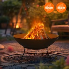 Braciere da fuoco in acciaio