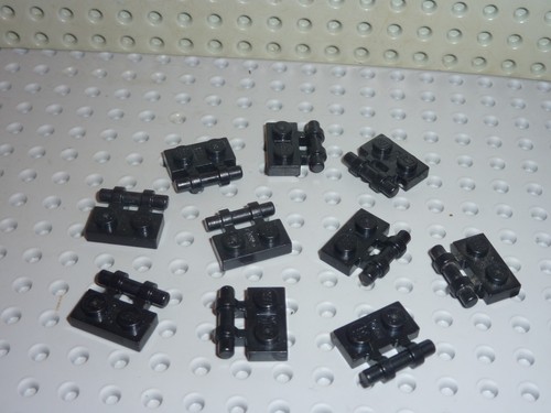 Lego black plate 2540 - 10, /