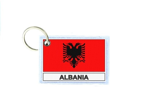 Portachiavi stampado bandiera