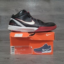 Nike Zoom Kobe 4 IV Bred Nero