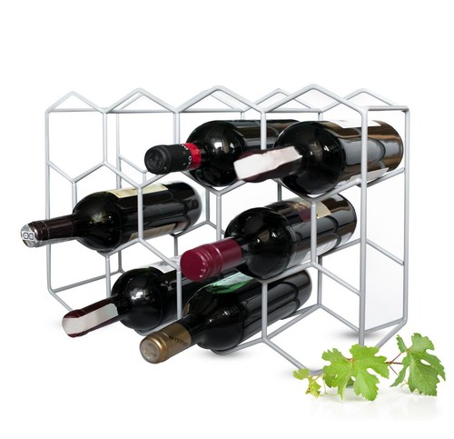 Portabottiglie vino metallo - vino,