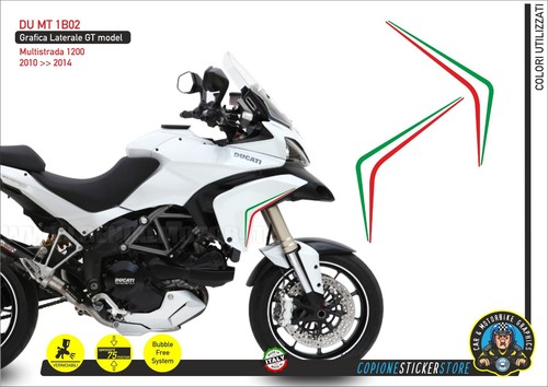 Adesivi ducati multistrada - 2,