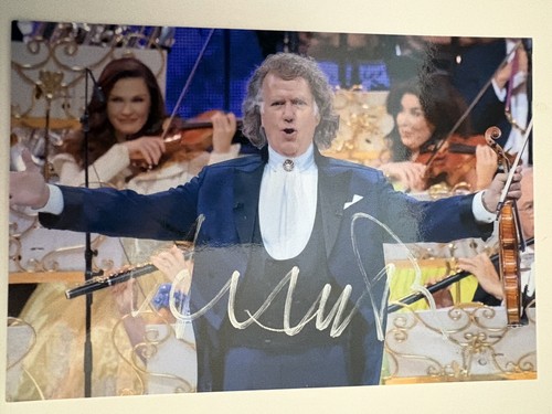 Signed photo andré rieu - signed,