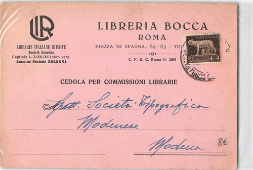 10411 roma libreria bocca - libreria, x