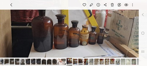 Bottiglie farmacia antiche - bottiglie,