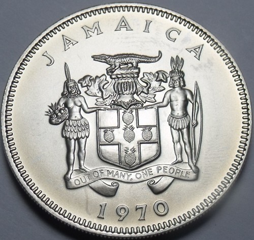 Giamaica centesimi 1970 - giamaica, 10