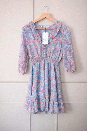 Mini abito floreale zara - mini,