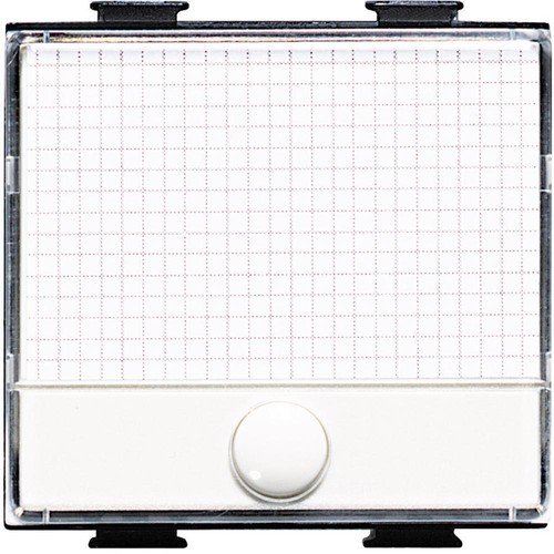 Pulsante campanello con targa - pulsante,