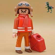Playmobil figura pilota d'aereo-seconda guerra mondiale-soldato-aviazione-ww2