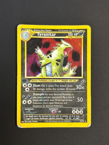 Pokémon tcg tyranitar - tcg,