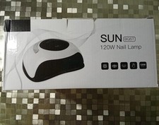 SUN BQ5T 120W Lampada UV LED  Unghie Professionale - Bianca/Nera