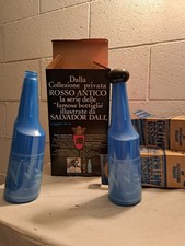 2 Bottiglie Vintage della Collezione n. 2, Salvador Dalì per Rosso Antico 