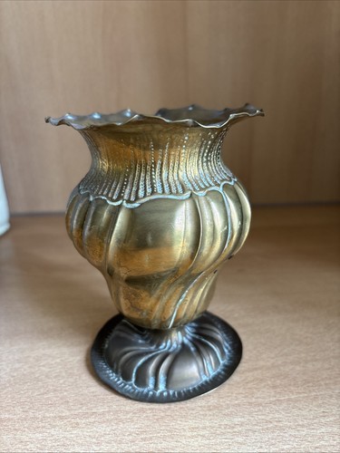 Vaso ottone lavorato altri - in,