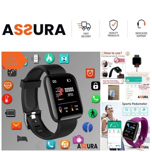 Smart watch fitness tracker - watch,