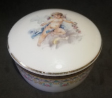 Portagioie Vintage Limoges Scatoletta Porta Gioielli in Porcellana Antica