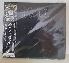 AC/DC BACK IN BLACK SONY INC. CD JAPAN