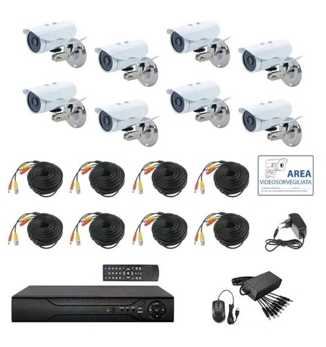 Kit videosorveglianza ahd - ahd, ip