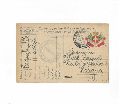 Cartolina originale direzione - originale,