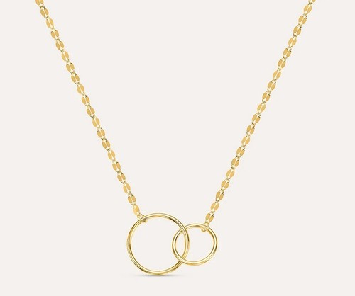 Collana maglia forzatina con - collana,