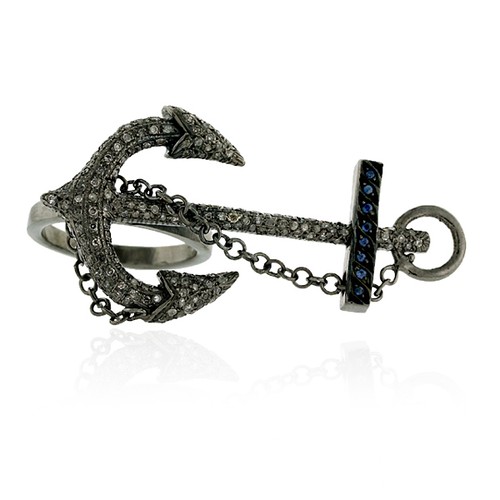 Anello ancoraggio vintage - anello,