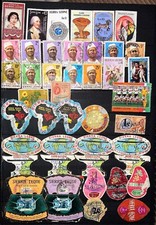 Collezione francobolli molto unica da circa 100 paesi-vedi video per DETTAGLI COMPLETI