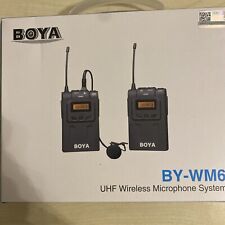 Boya BY-WM6 48 canali UHF sistema microfonico lavalier wireless